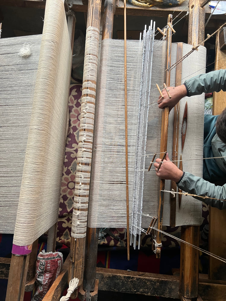 IKAT AND CHECK STOLES