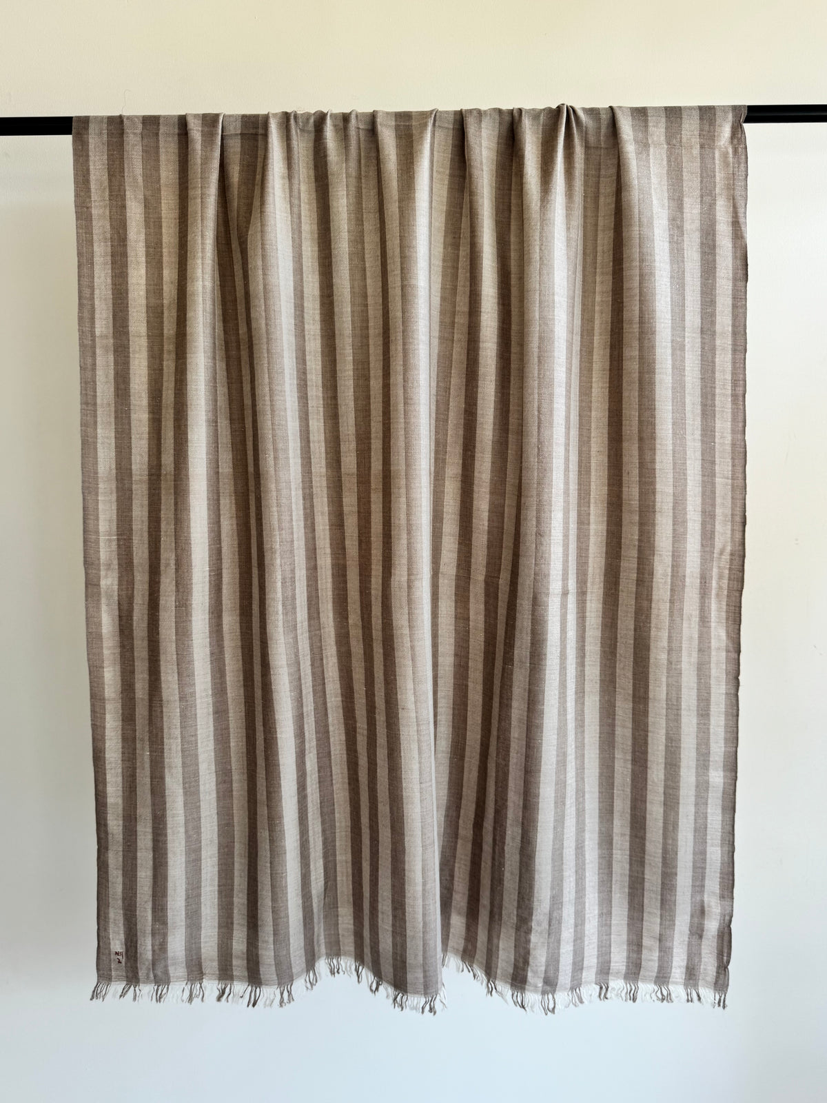 Pashmina Handloom woven strips shawl size 100 x 200 Cm
