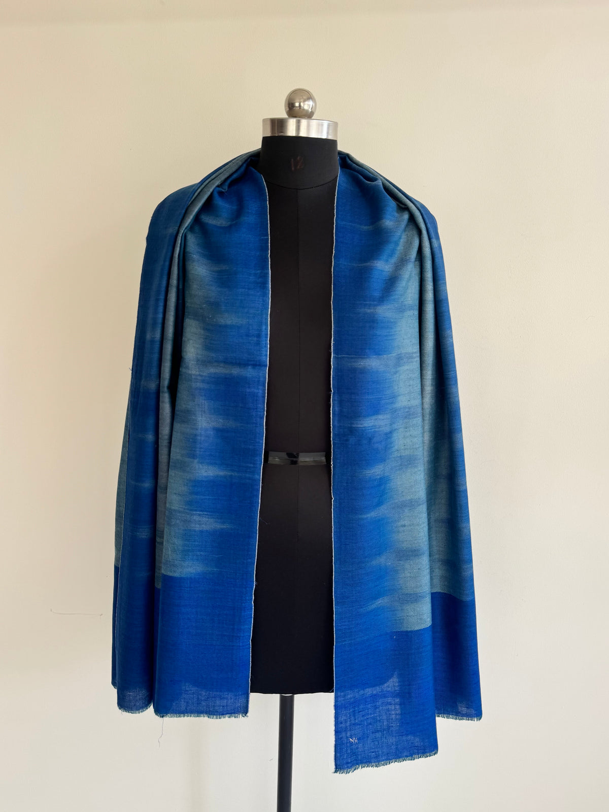 Pashmina Handloom woven ikat shawl size 100 x 200 Cm