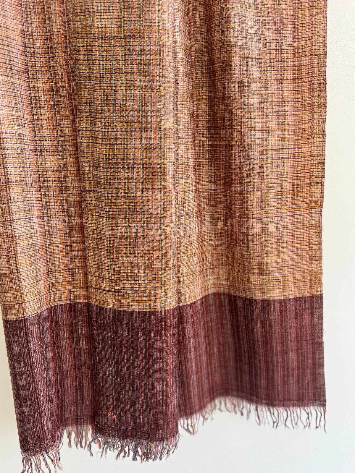 Pashmina Handloom woven ikat shawl size 100 x 200 Cm