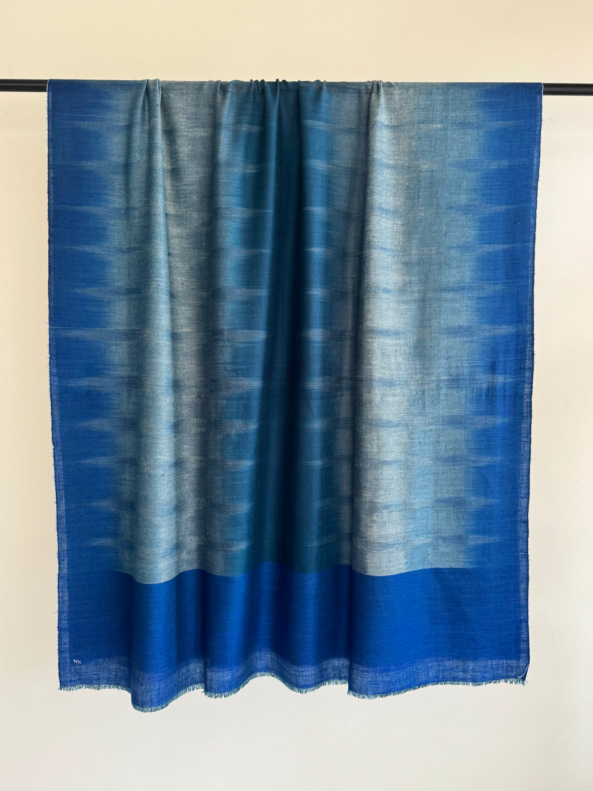 Pashmina Handloom woven ikat shawl size 100 x 200 Cm