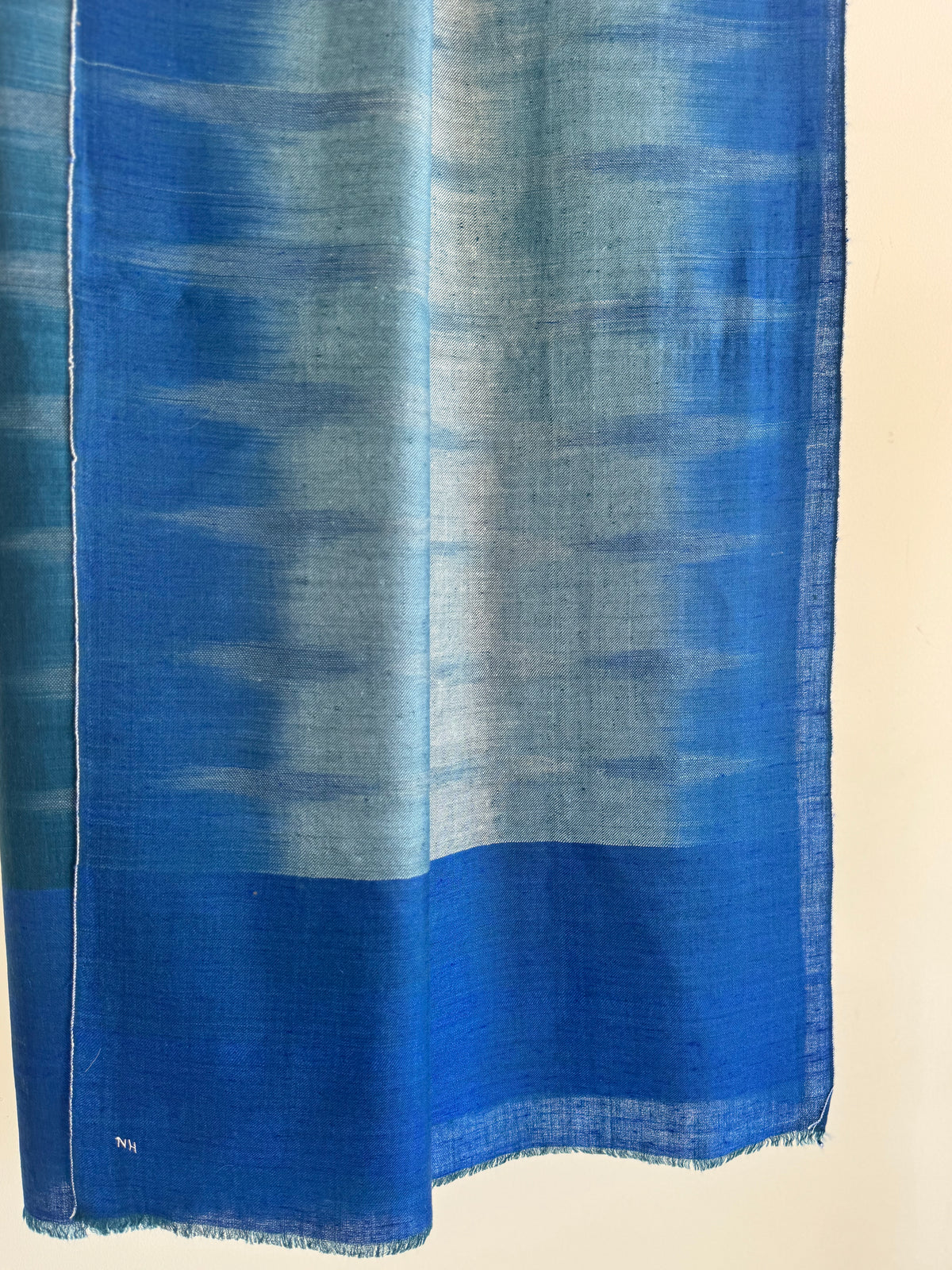 Pashmina Handloom woven ikat shawl size 100 x 200 Cm