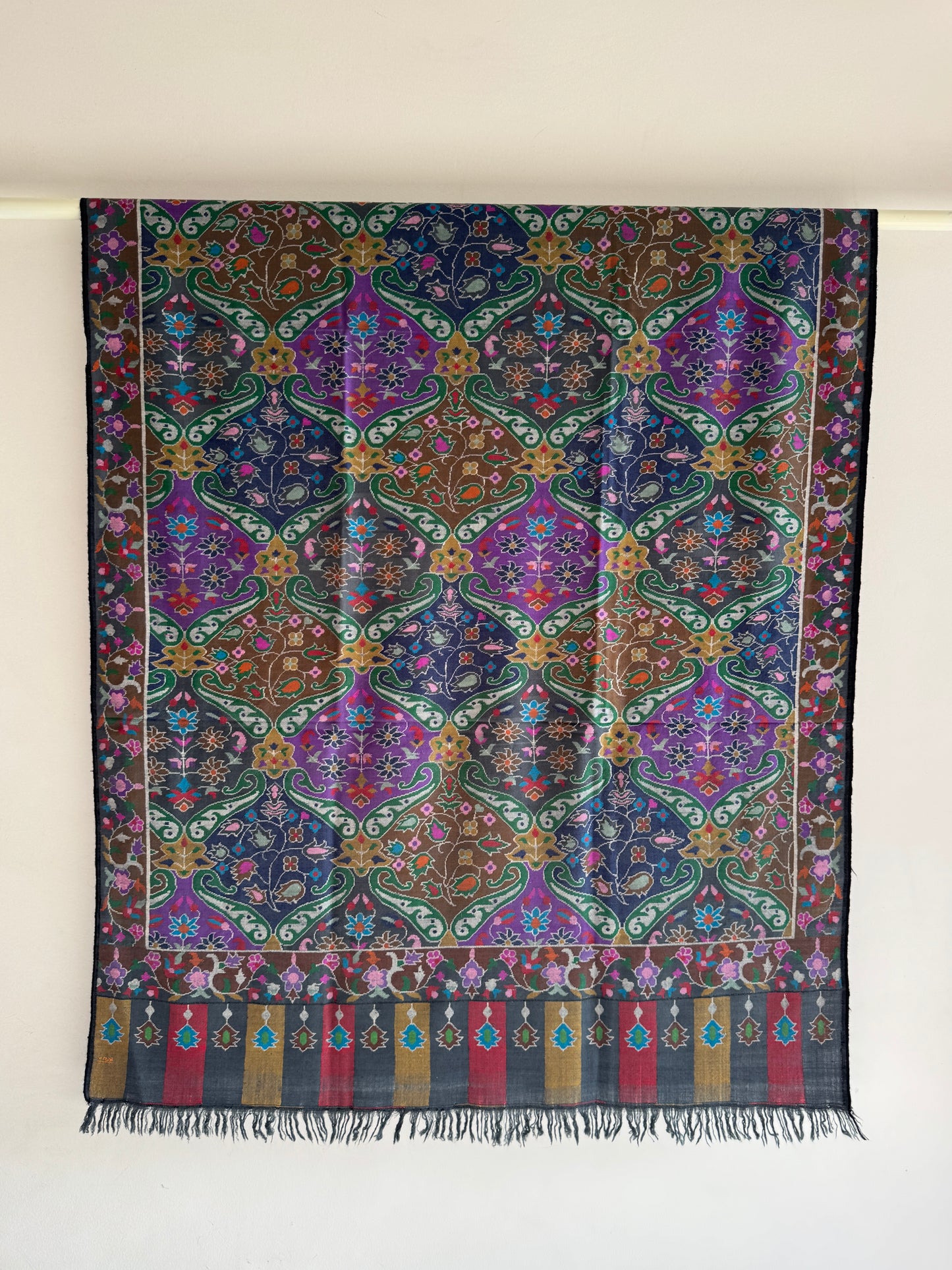 Kani Jamawar Shawl – Pure Handloom Pashmina