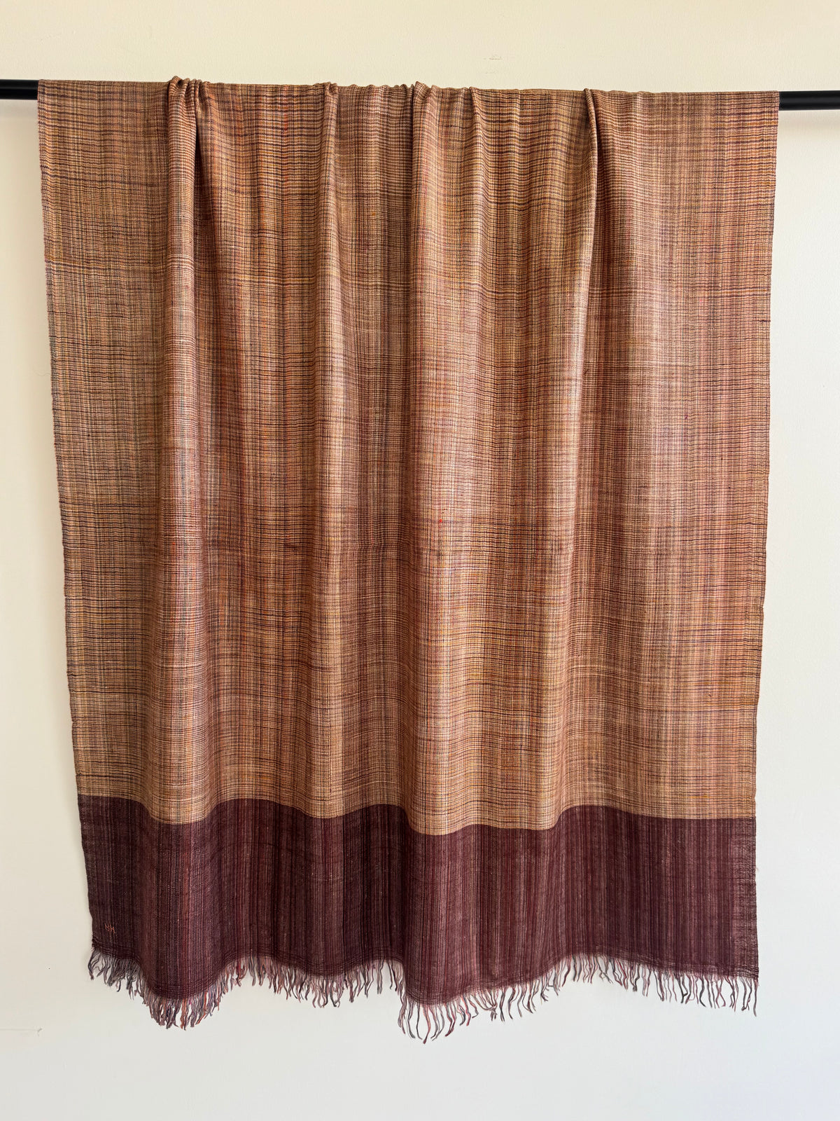 Pashmina Handloom woven ikat shawl size 100 x 200 Cm